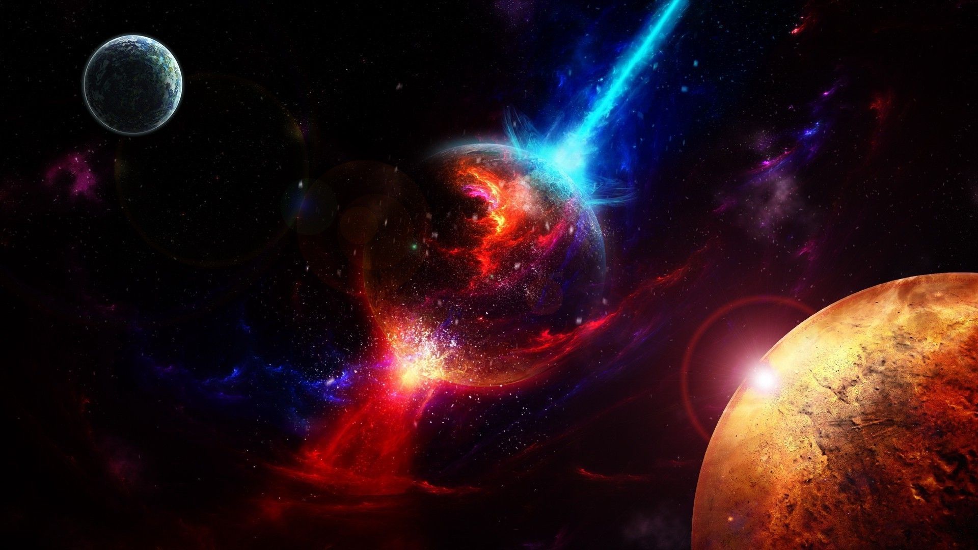Supernova Explosion Wallpaper - WallpaperSafari | espacio en 2019