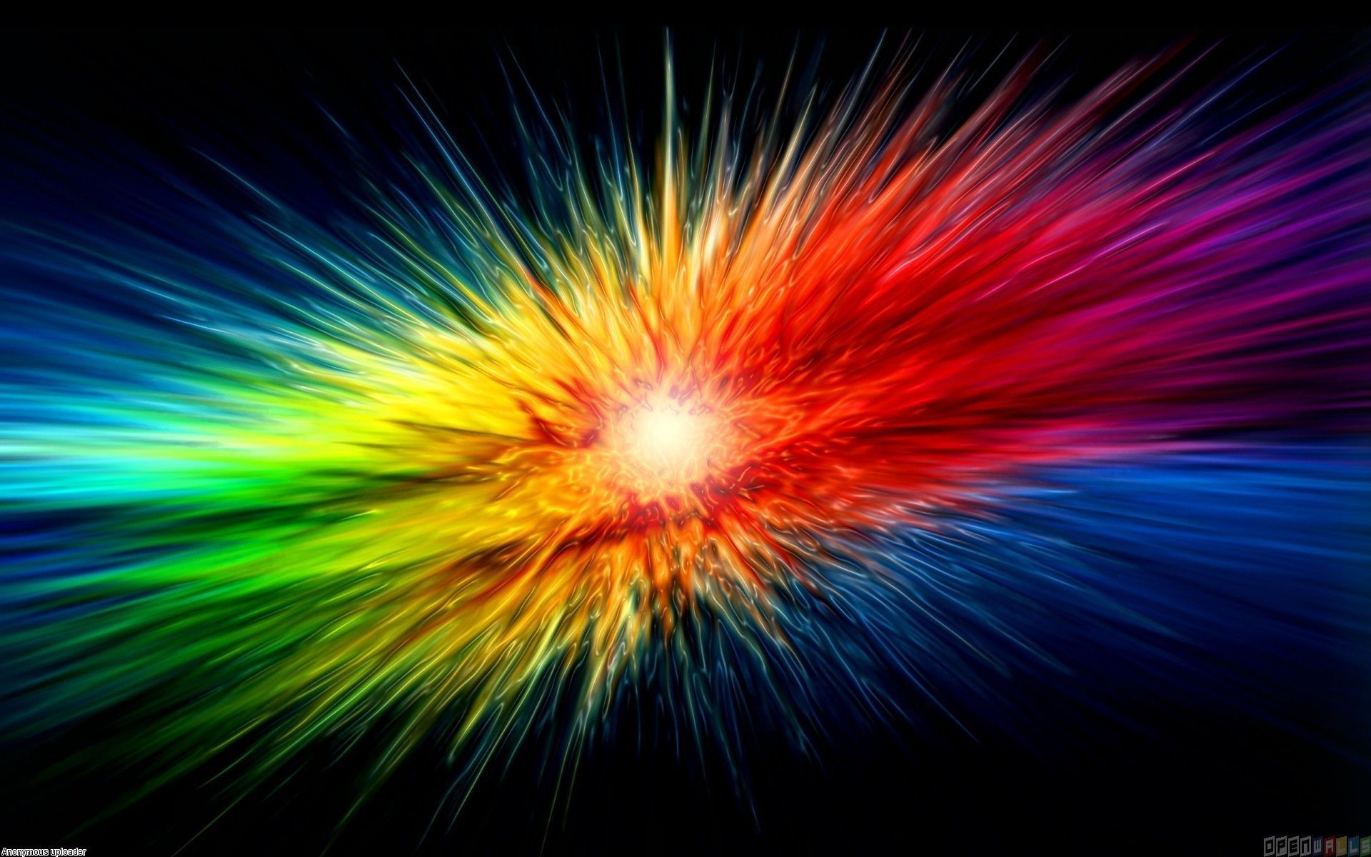 Rainbow Explosions Wallpapers