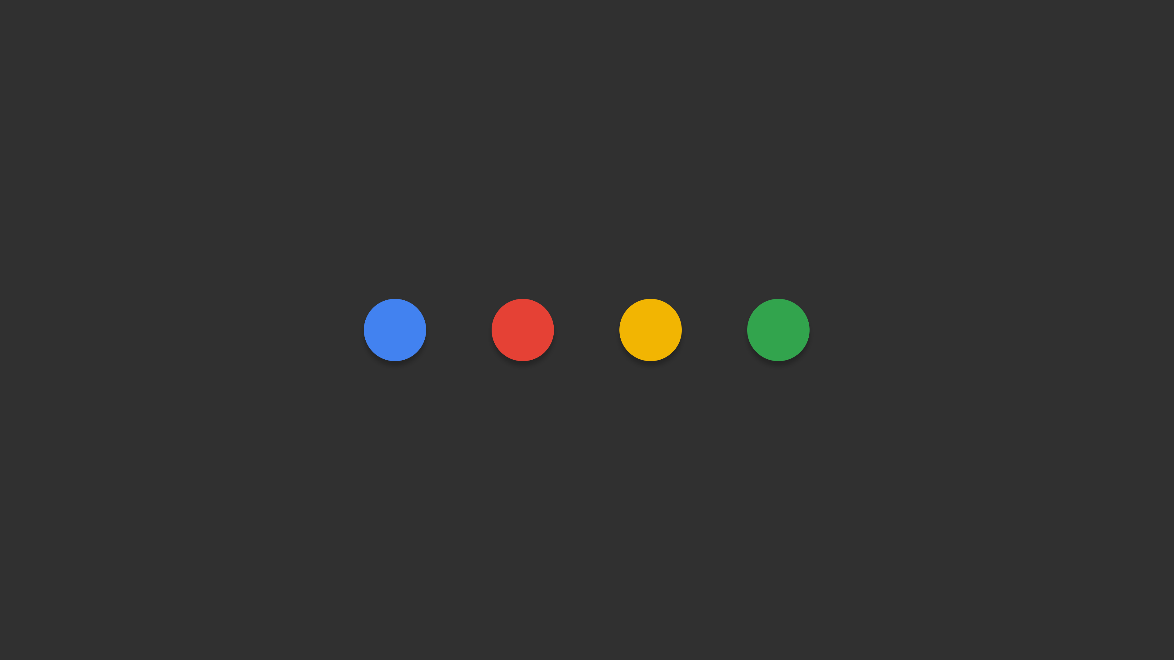 Fondo de pantalla rápido que hice de los puntos de Google: google