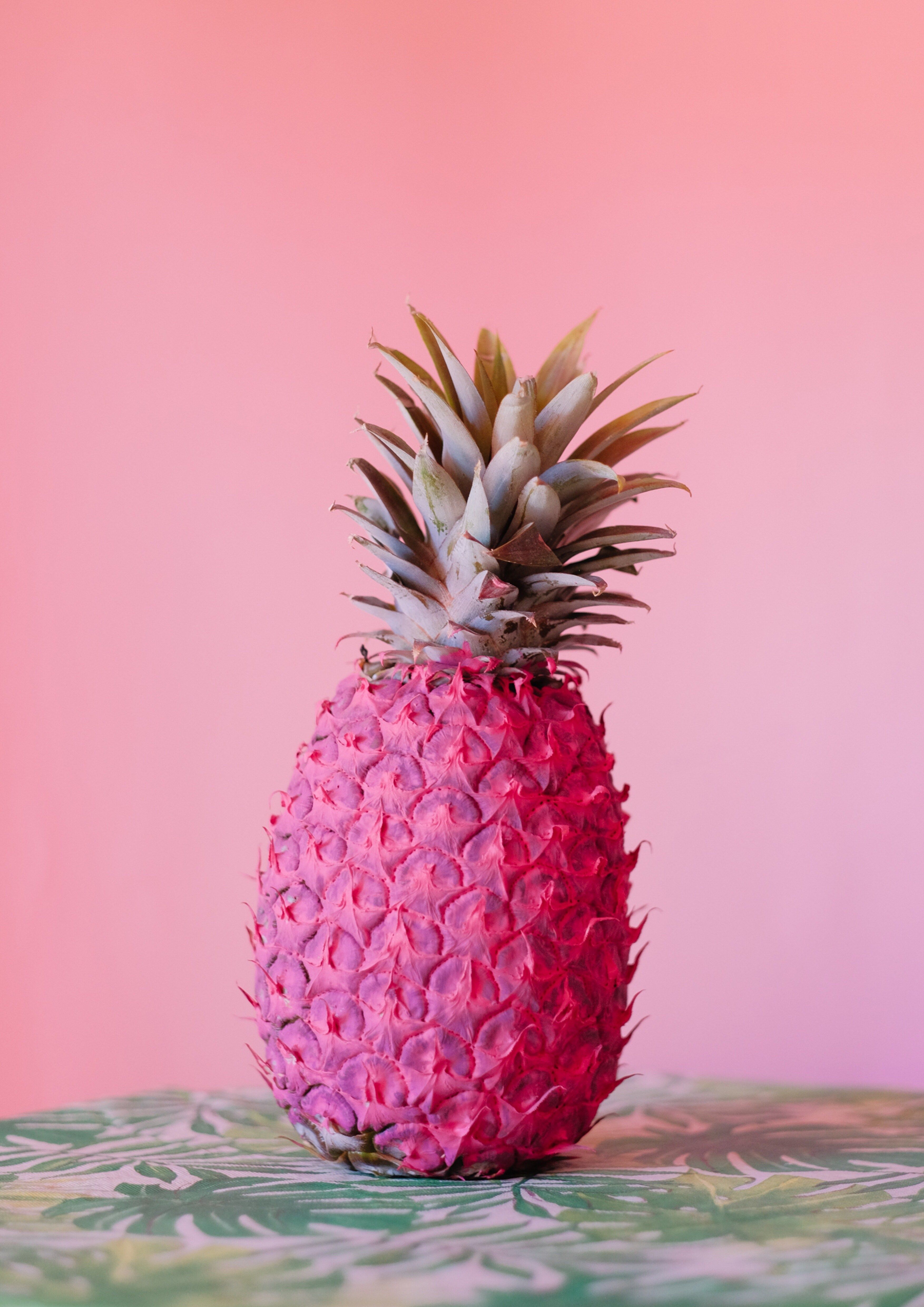 Pink Pineapple Tropical Wallpaper - Fondos de pantalla para Tech