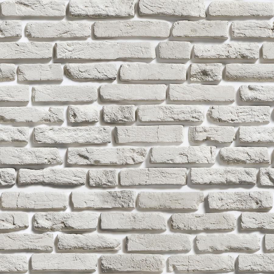 Fondo de pantalla extraíble de patrón de ladrillo blanco