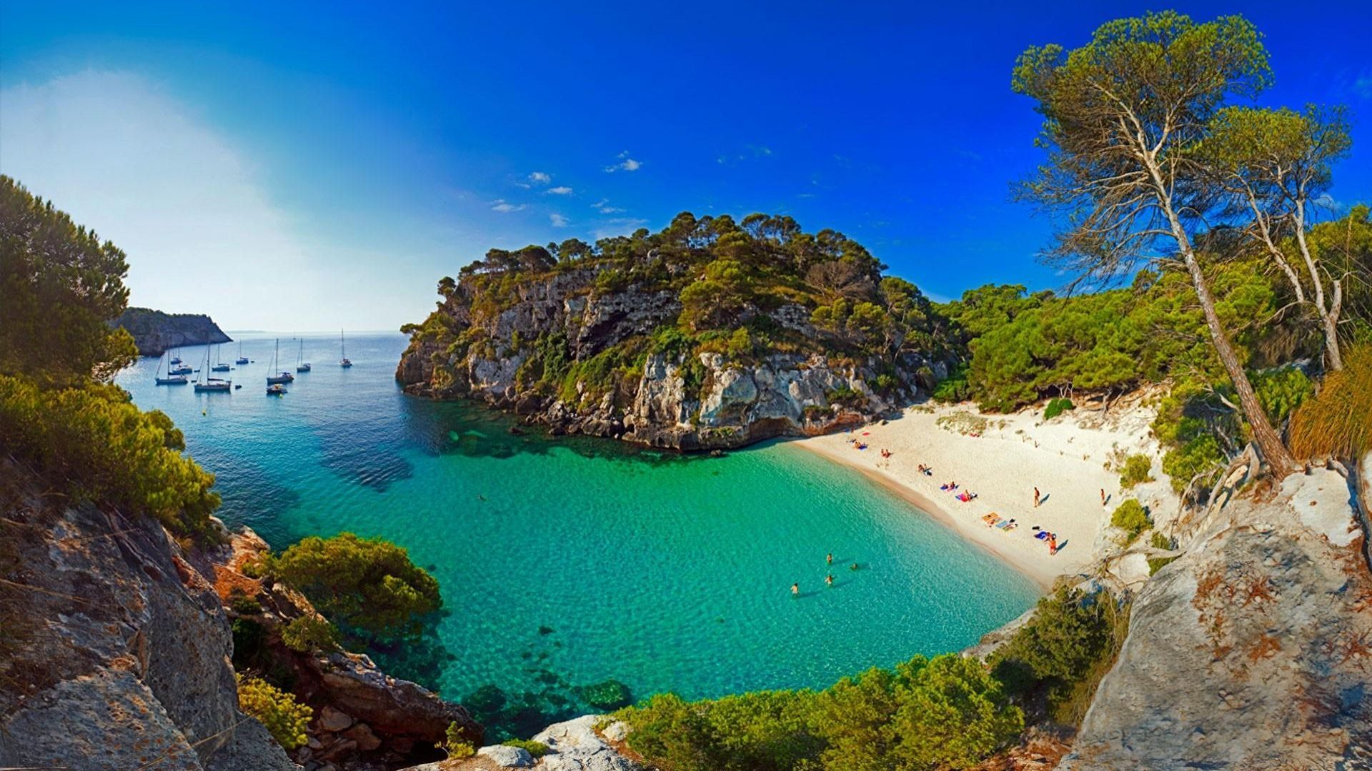Menorca Beach España Wallpaper - Wallpaper Stream