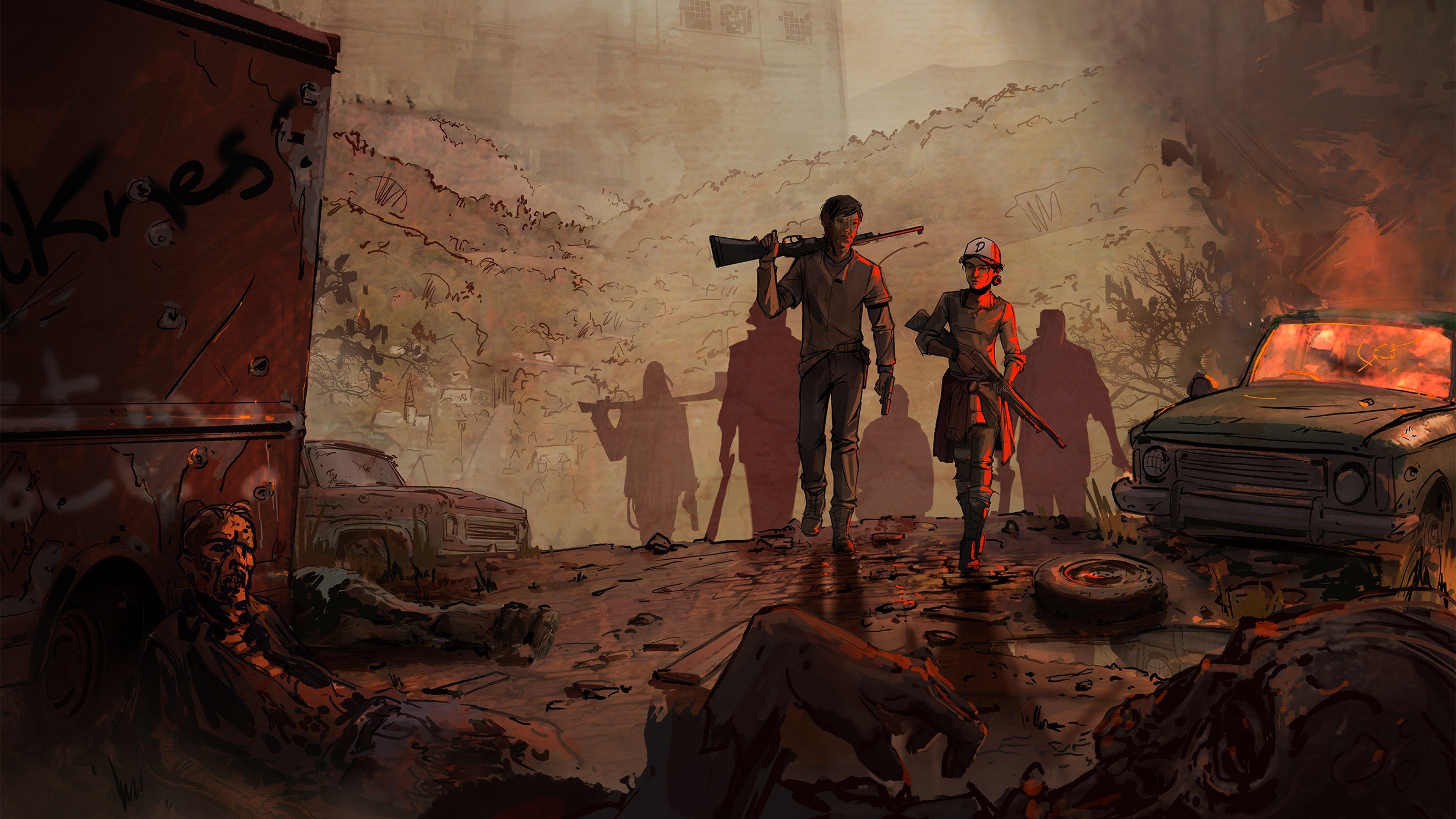 2625820 3840x2160 the walking dead 4k fondo de pantalla cool | Juego