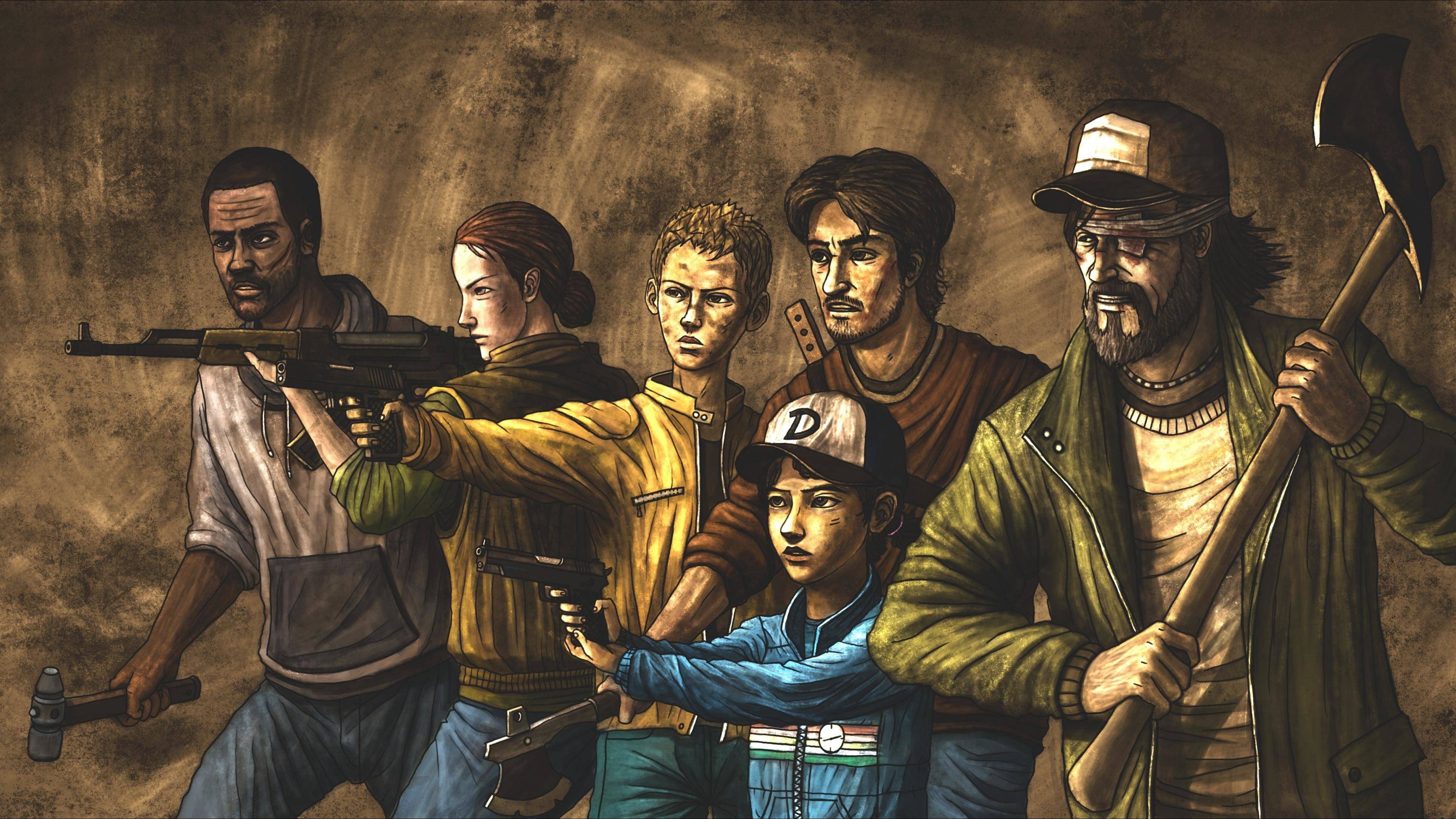 The Walking Dead fondos de pantalla 3840x2160 Ultra HD 4k fondos de escritorio