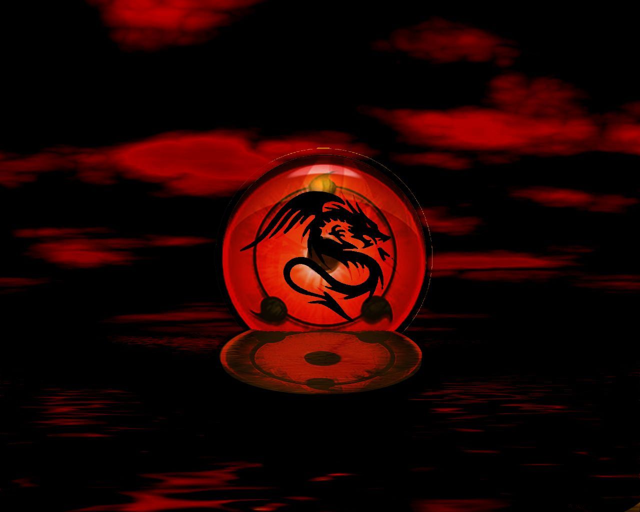 Fondo de pantalla de Red Glossy Dragon de Dragons wallpapers | DRAGONES