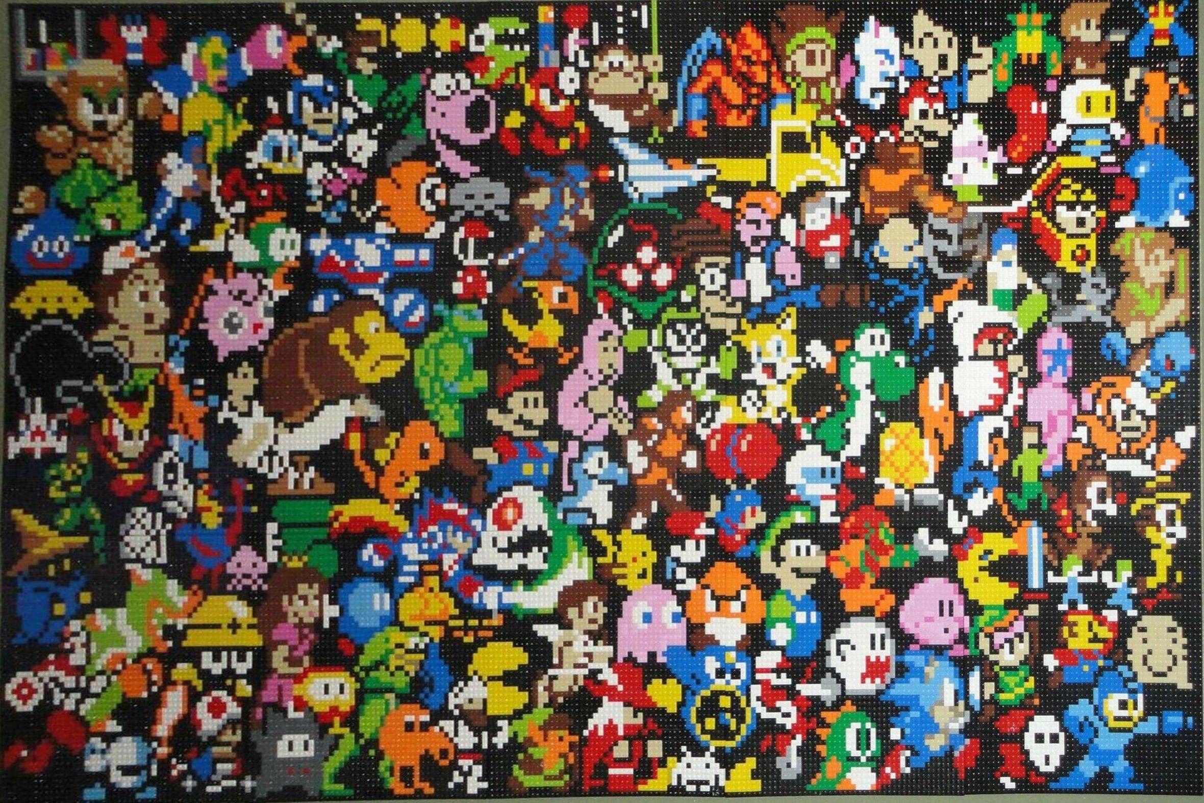 Más de 79 fondos de pantalla de juegos retro