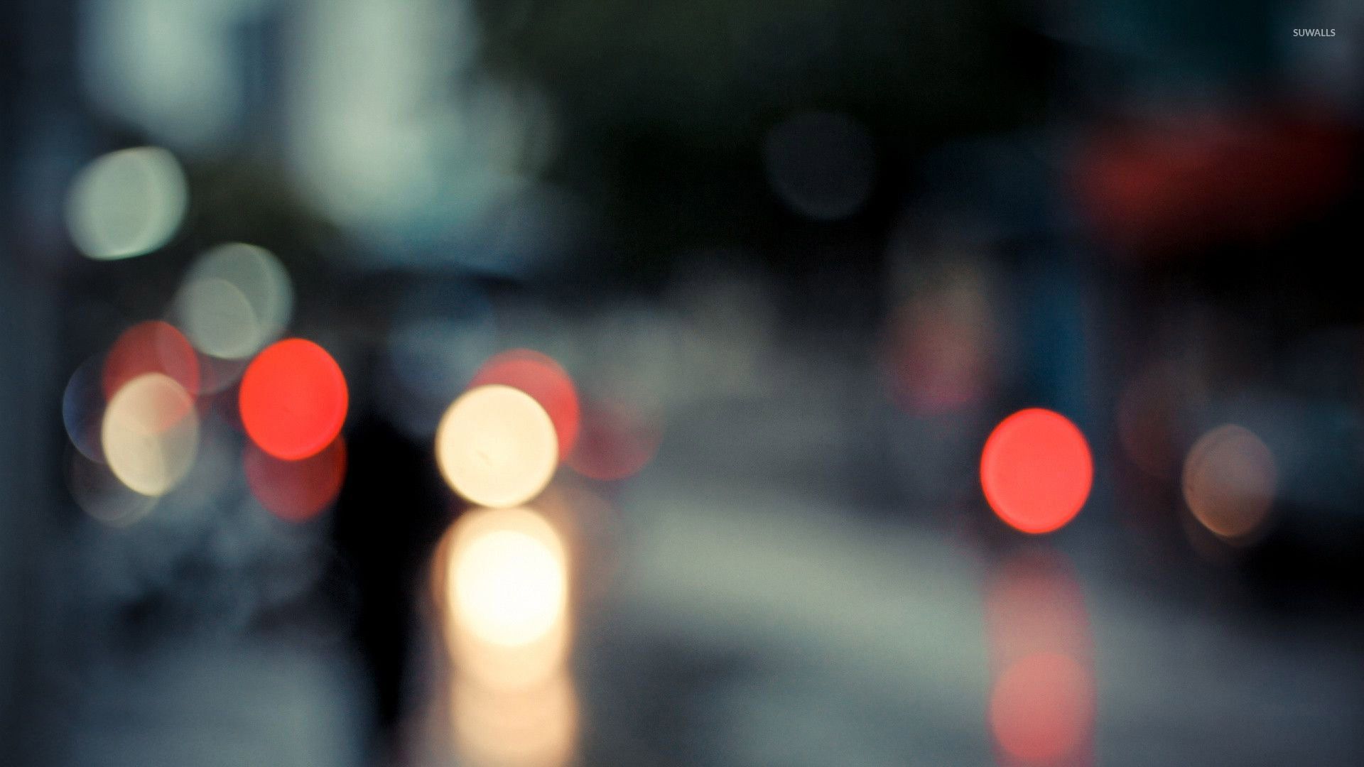 Fondo de pantalla de luces borrosas - Fondos de pantalla de fotografía - # 28677