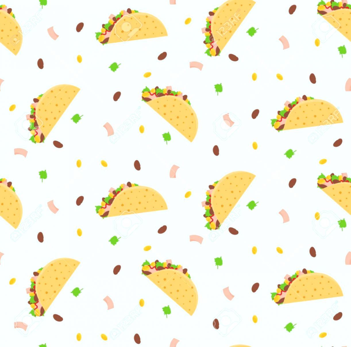 Tacos Mexican Food Fondo de pantalla | Torreta de Fondos