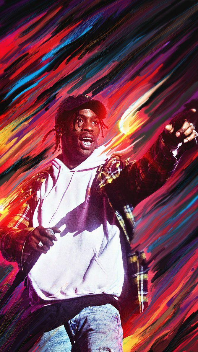 Fondo de pantalla de Travis Scott 670x1192