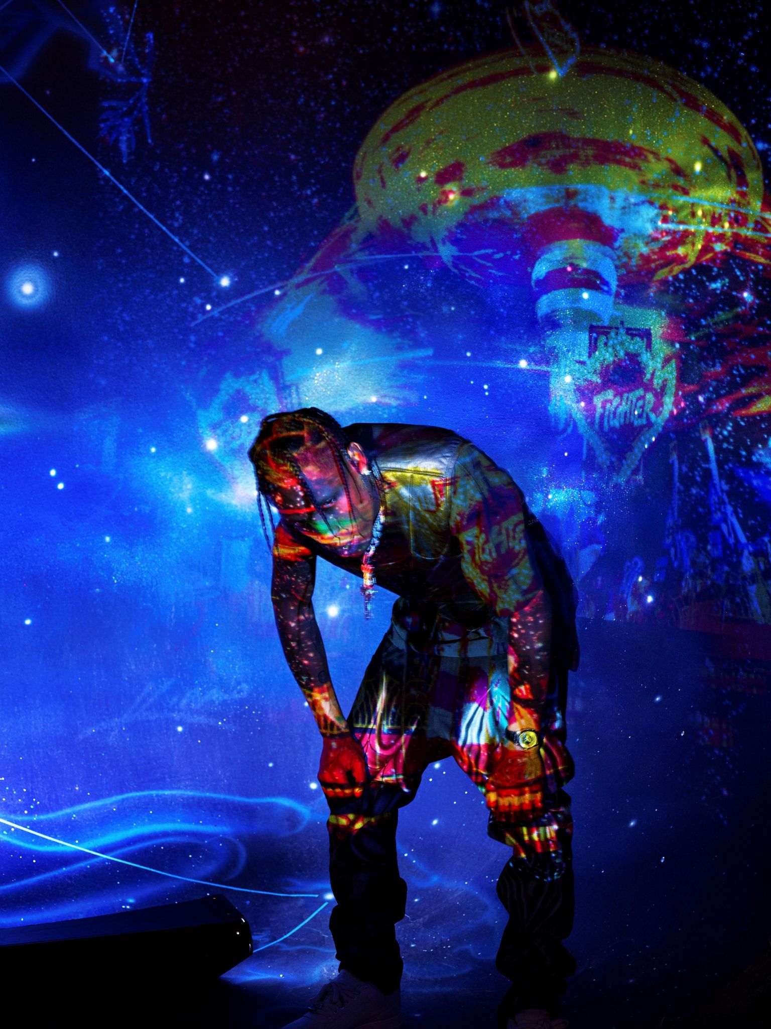 Fondo de pantalla de Travis Scott 1536x2048