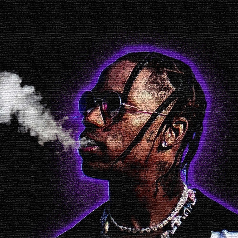 Fondo de pantalla de Travis Scott 1000x1000