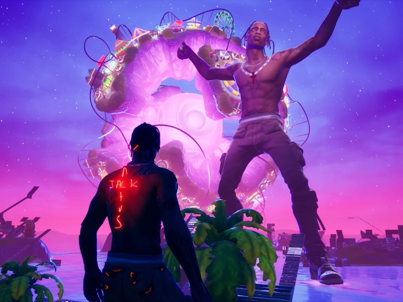 Fondo de pantalla de Travis Scott 1400x1050