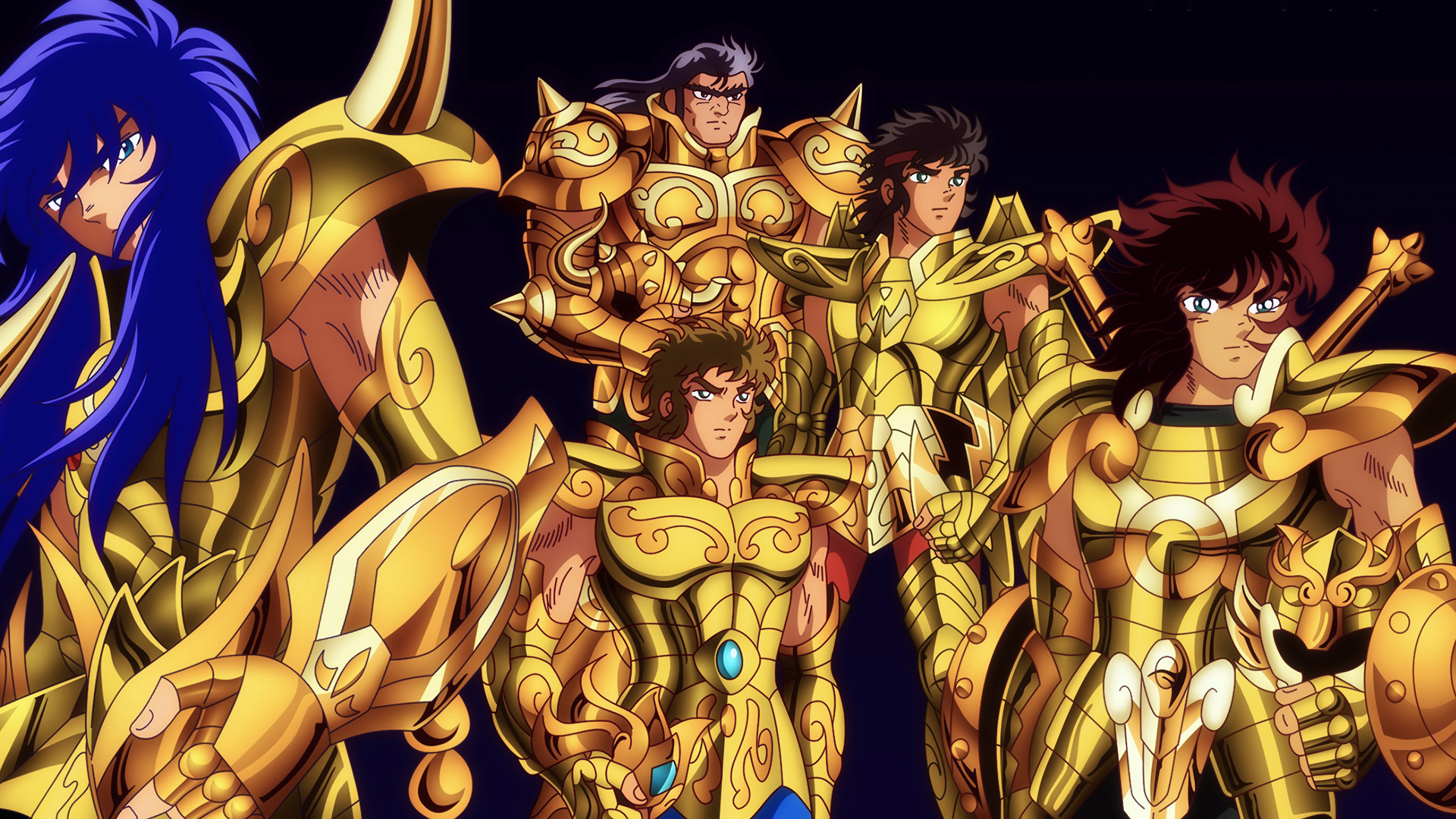 Fondo de pantalla de Caballeros del Zodiaco 1920x1080