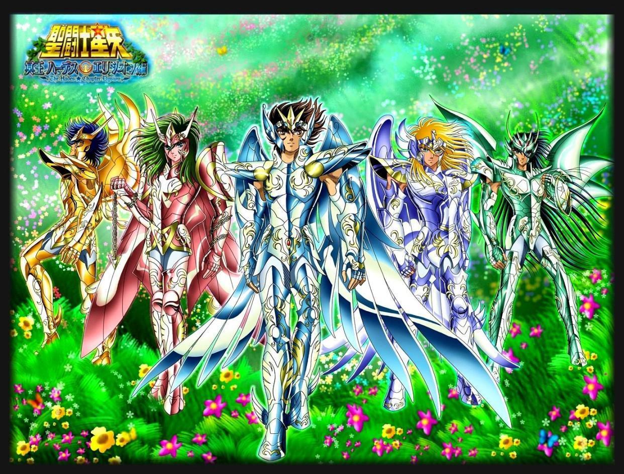 Fondo de pantalla de Caballeros del Zodiaco 1242x945