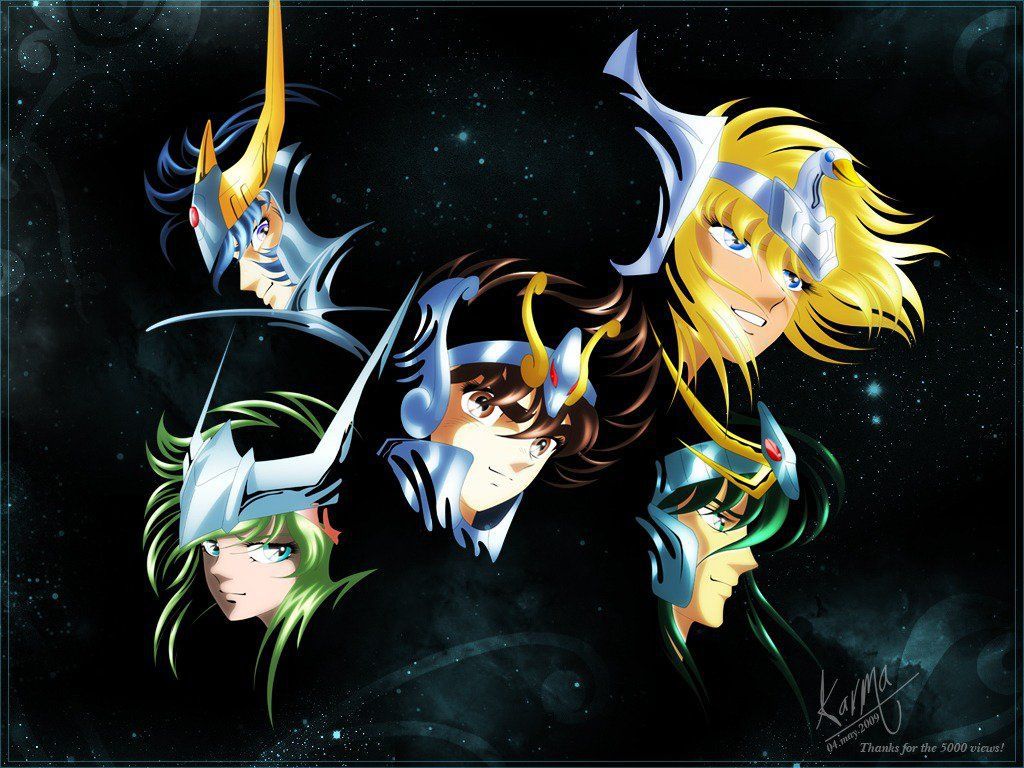 Fondo de pantalla de Caballeros del Zodiaco 1024x768
