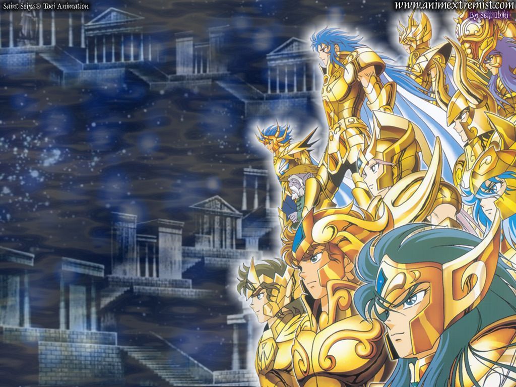 Fondo de pantalla de Caballeros del Zodiaco 1024x768