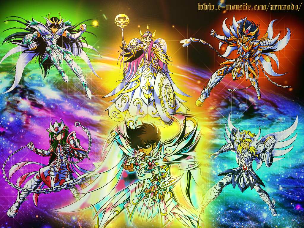 Fondo de pantalla de Caballeros del Zodiaco 1024x768