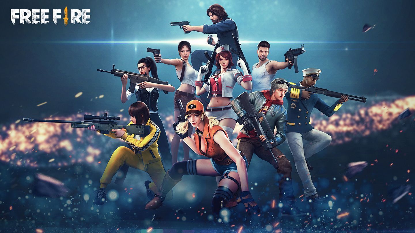 Fondo de pantalla de Free Fire 1440x810