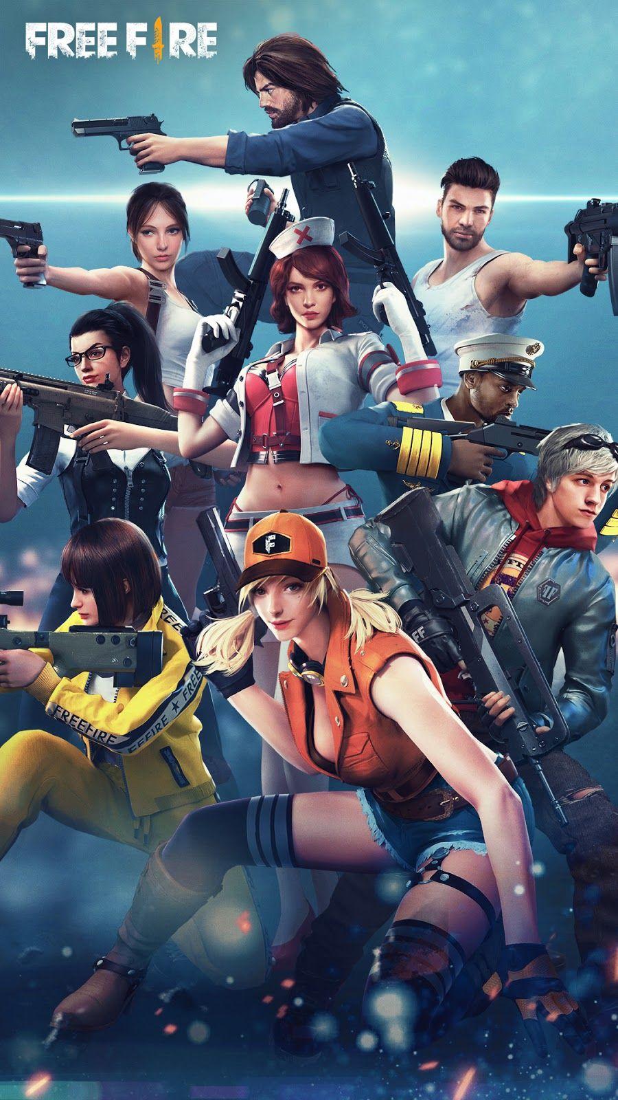 Fondo de pantalla de Free Fire 900x1600