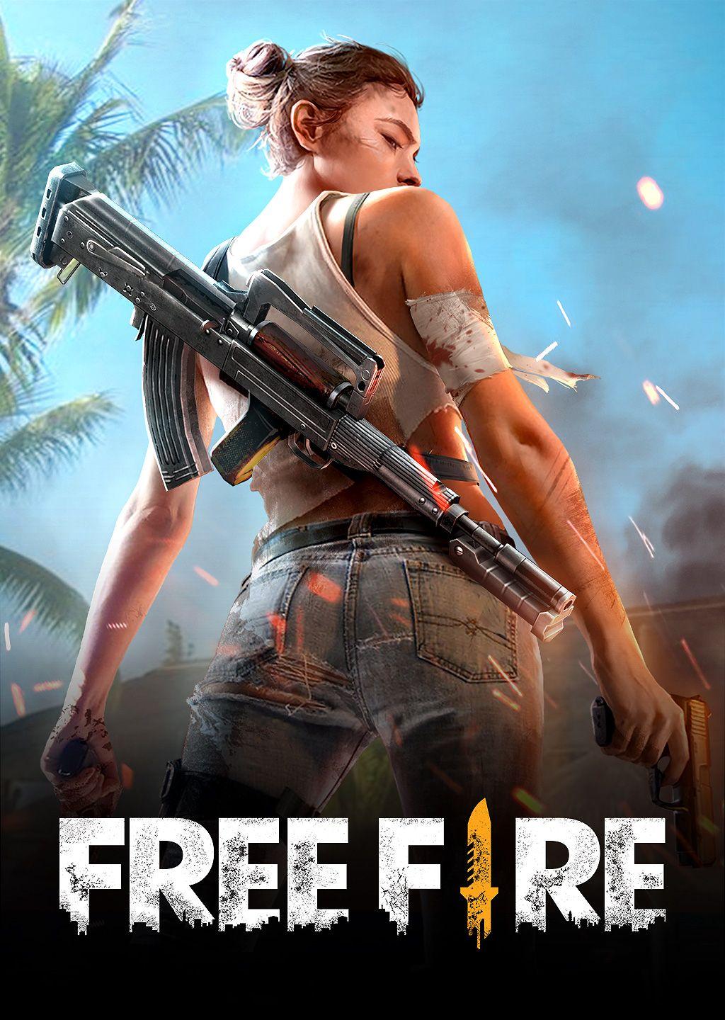 Fondo de pantalla de Free Fire 1024x1440