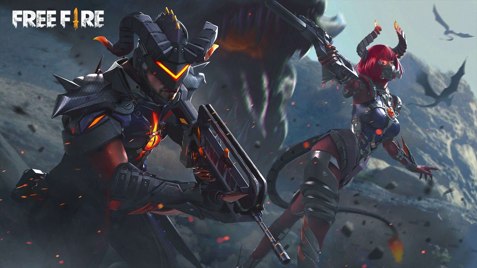 Fondo de pantalla de Free Fire 1920x1080