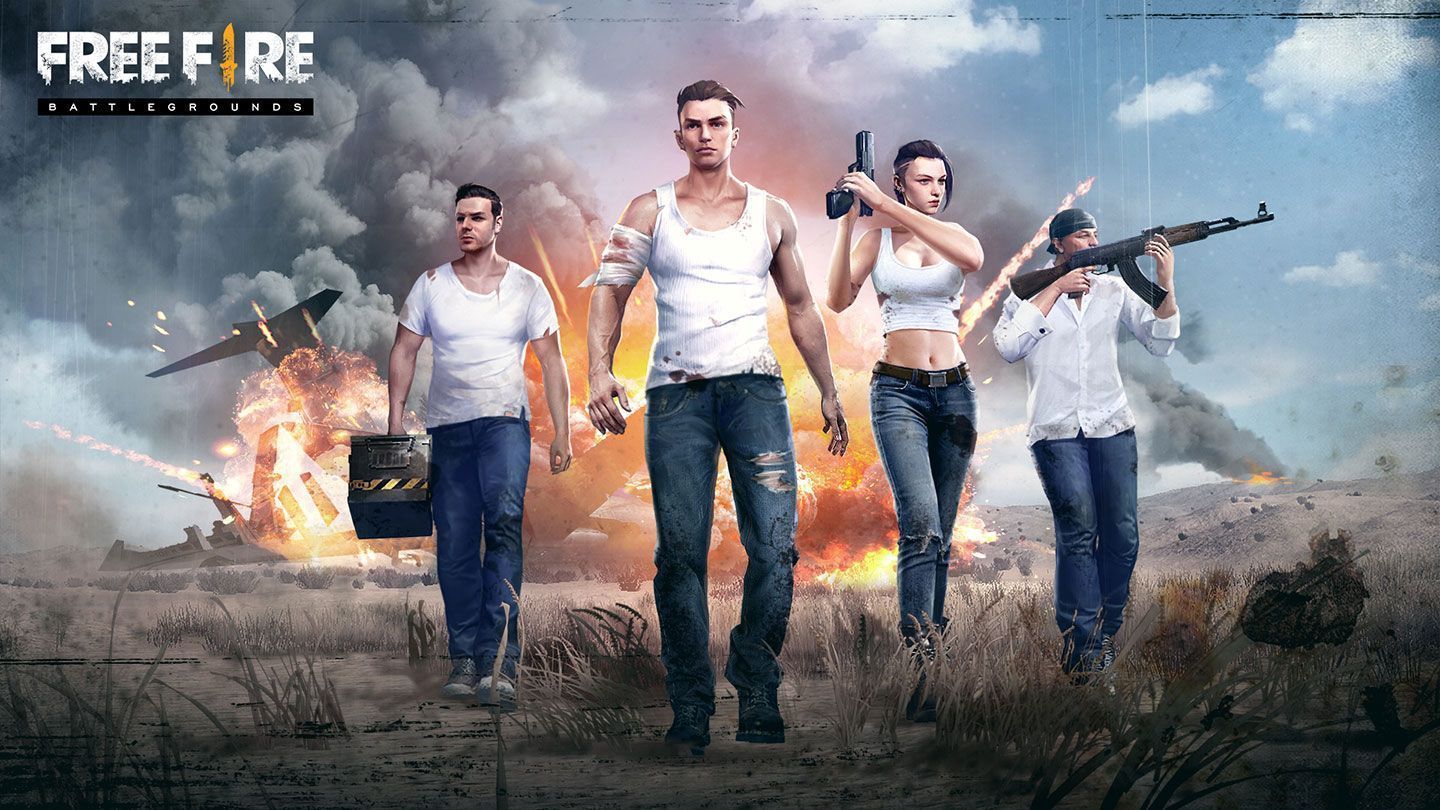 Fondo de pantalla de Free Fire 1440x810