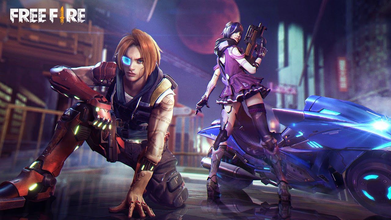 Fondo de pantalla de Free Fire 1280x720