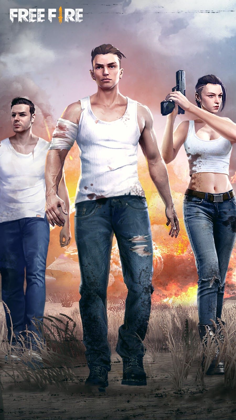 Fondo de pantalla de Free Fire 900x1600