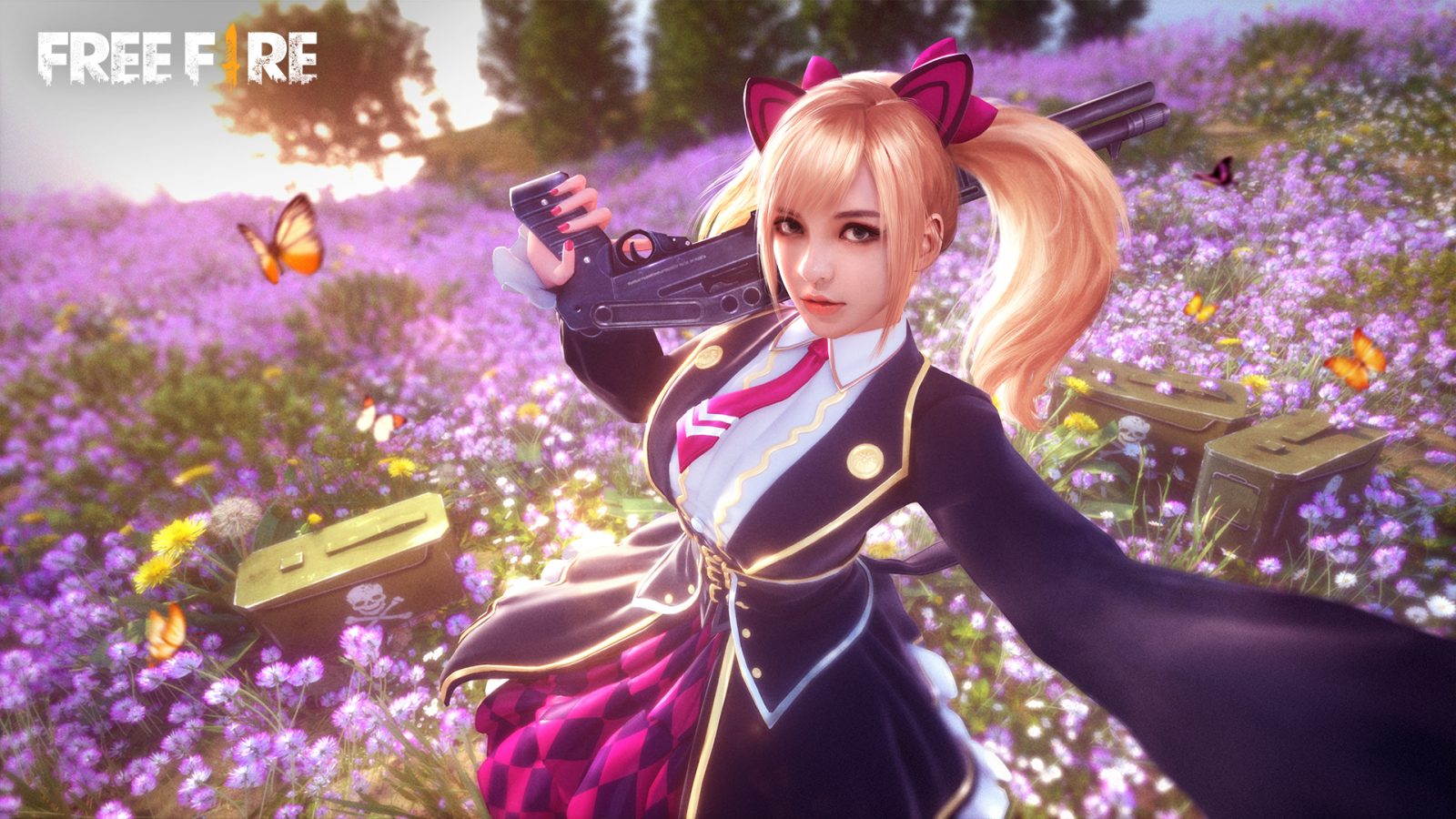 Fondo de pantalla de Free Fire 1600x900