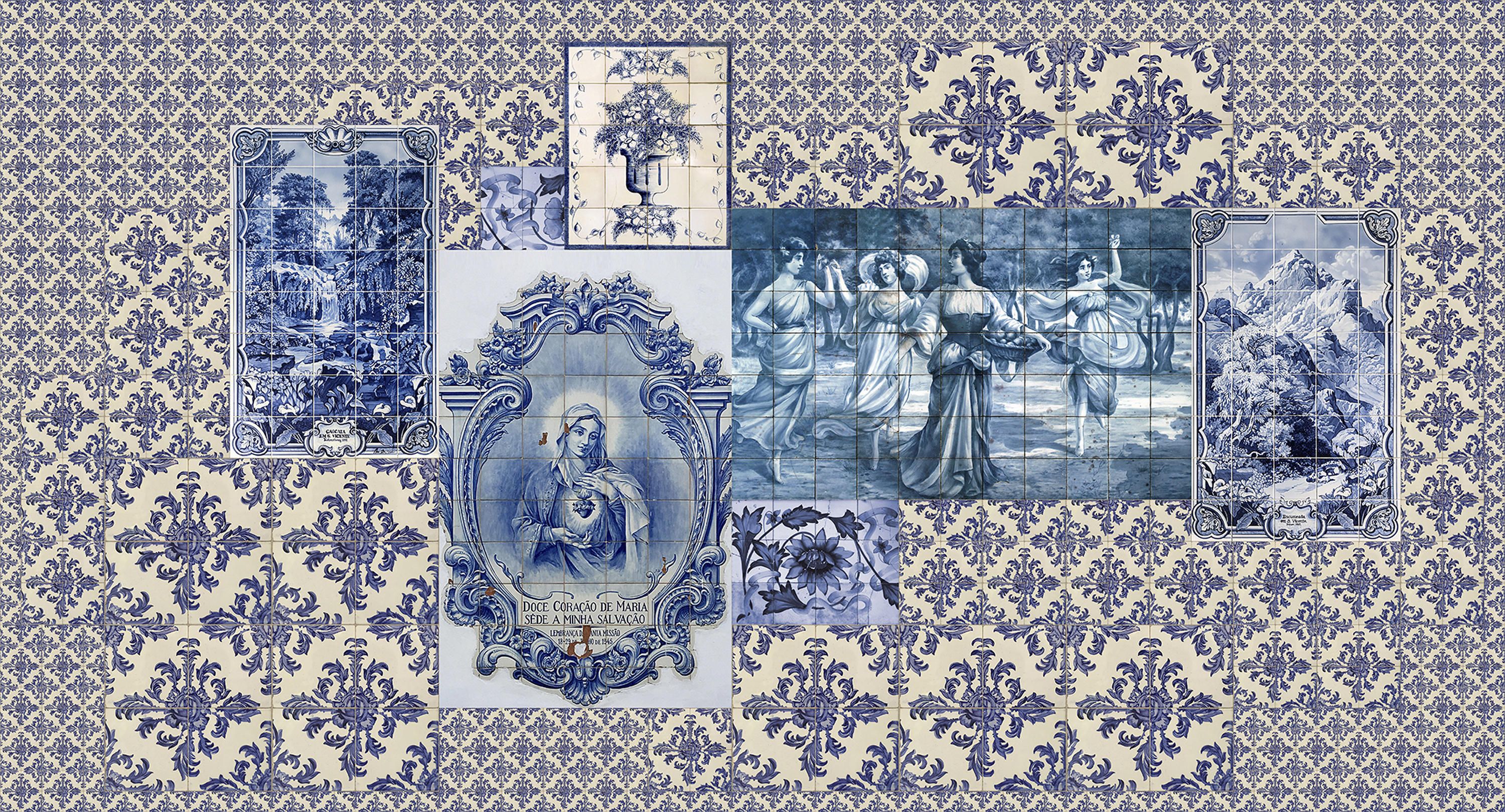 Fondo de pantalla de azulejos 3000x1620