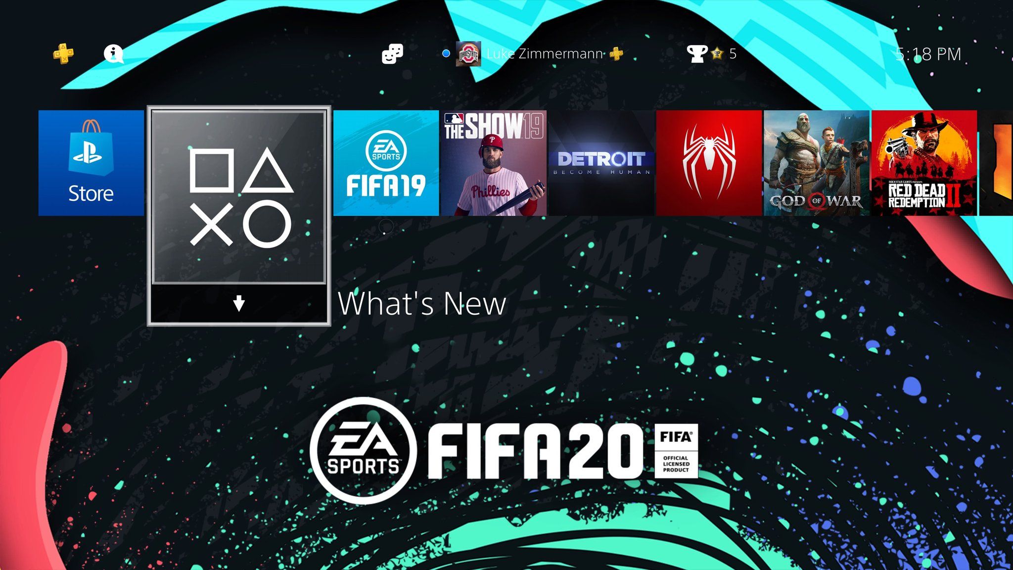 Fondo de pantalla del FIFA 20 2048x1152