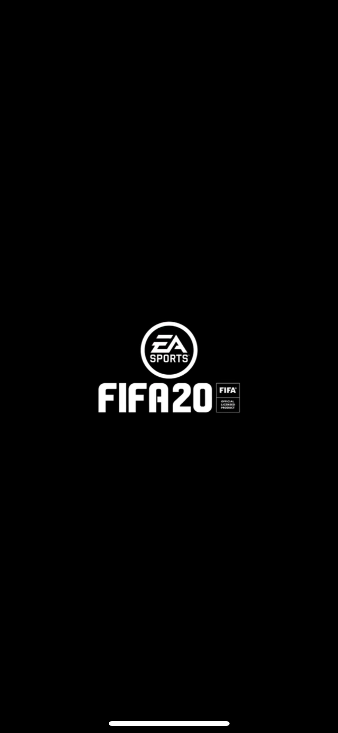 Fondo de pantalla del FIFA 20 1125x2436
