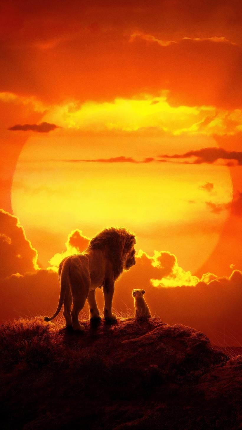 Fondo de pantalla de El Rey León 820x1459