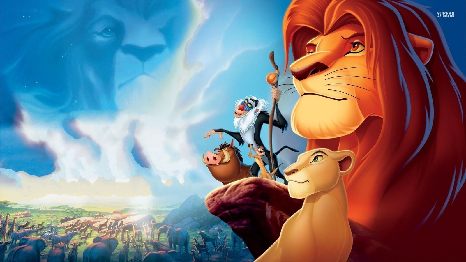 Fondo de pantalla de El Rey León 1600x900