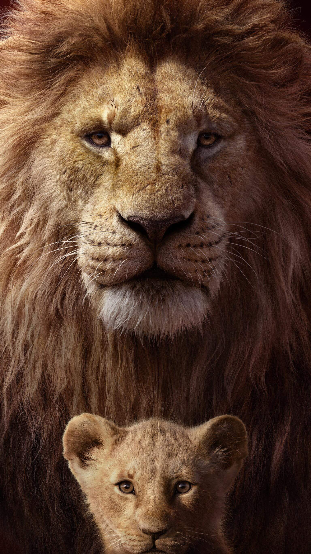 Fondo de pantalla de El Rey León 1000x1778
