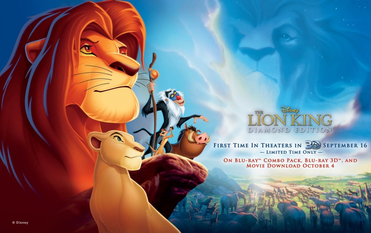 Fondo de pantalla de El Rey León 1280x804
