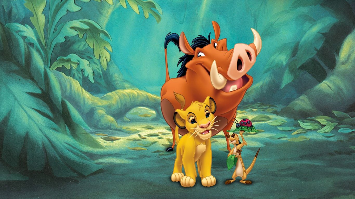 Fondo de pantalla de El Rey León 1366x768