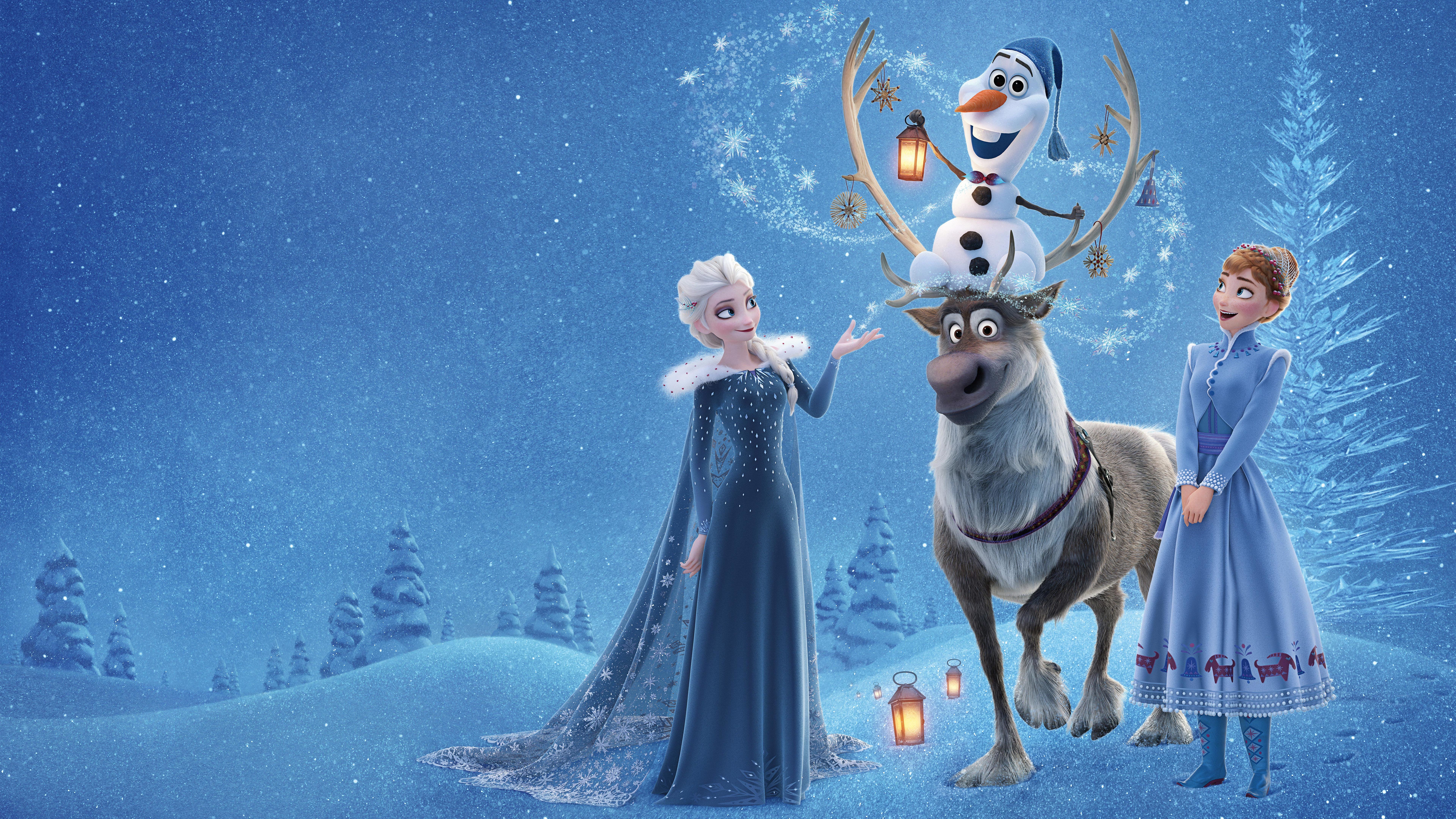 Fondo de pantalla de Frozen 7680x4320
