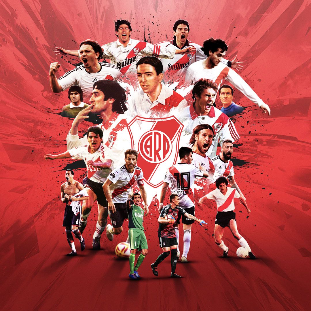 Fondo de pantalla del River Plate 1080x1080