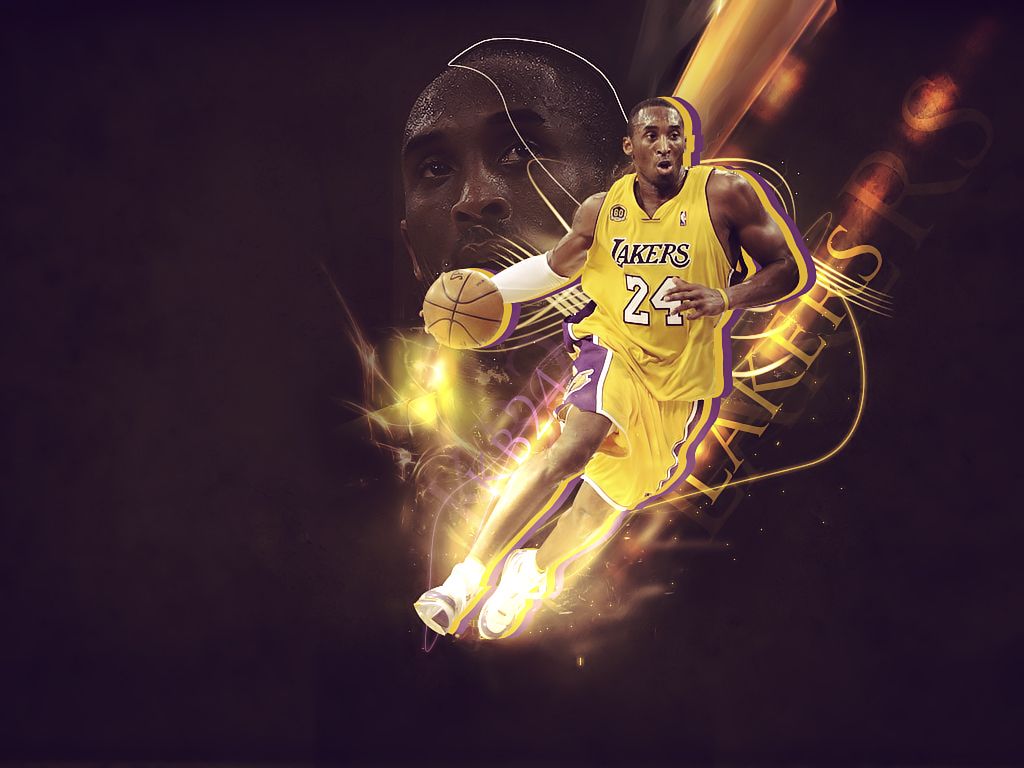 Fondo de pantalla de Kobe Bryant 1024x768