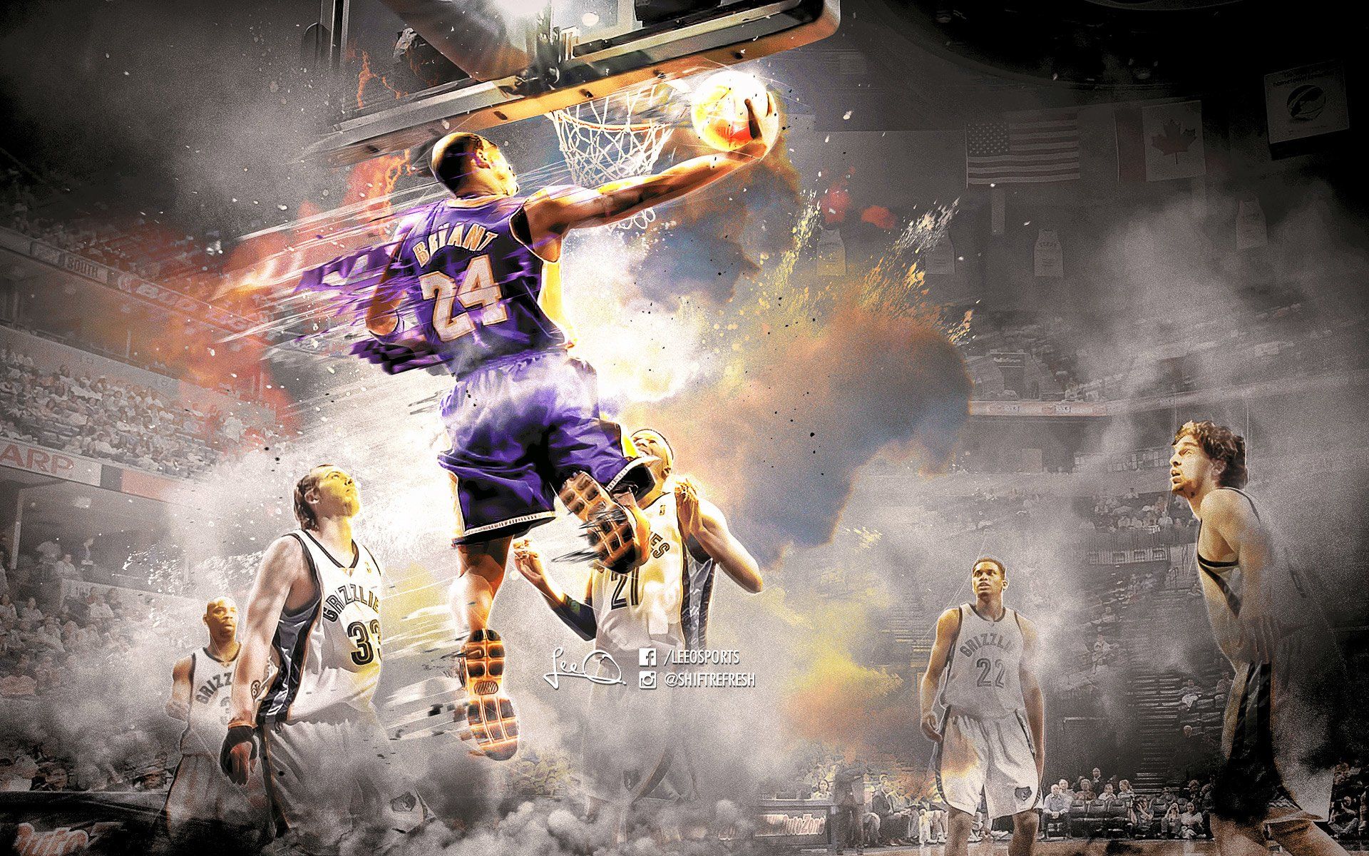 Fondo de pantalla de Kobe Bryant 1920x1200
