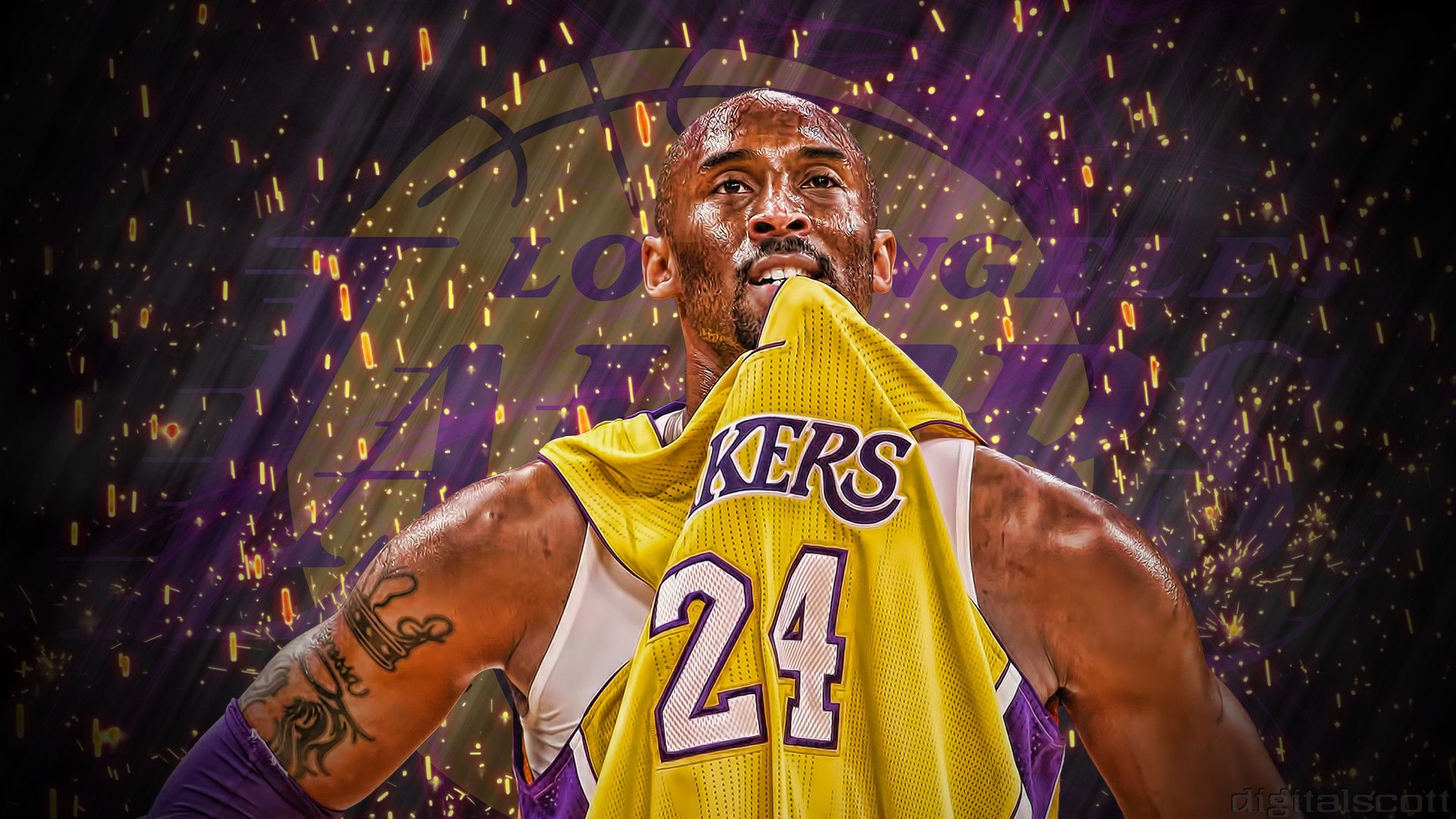 Fondo de pantalla de Kobe Bryant 1920x1080