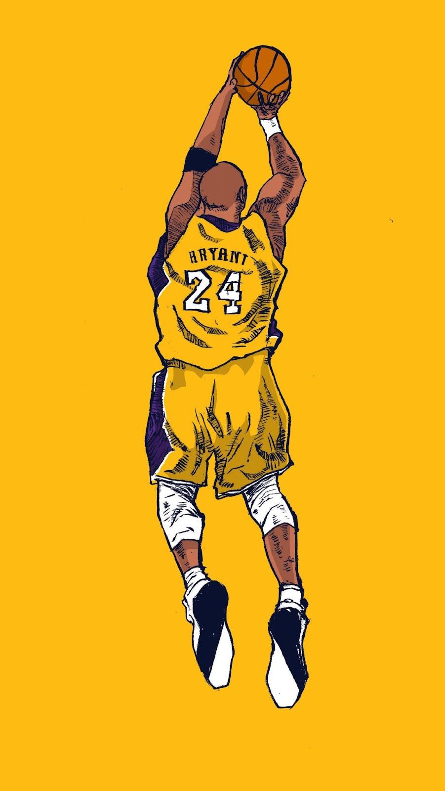 Fondo de pantalla de Kobe Bryant 901x1600