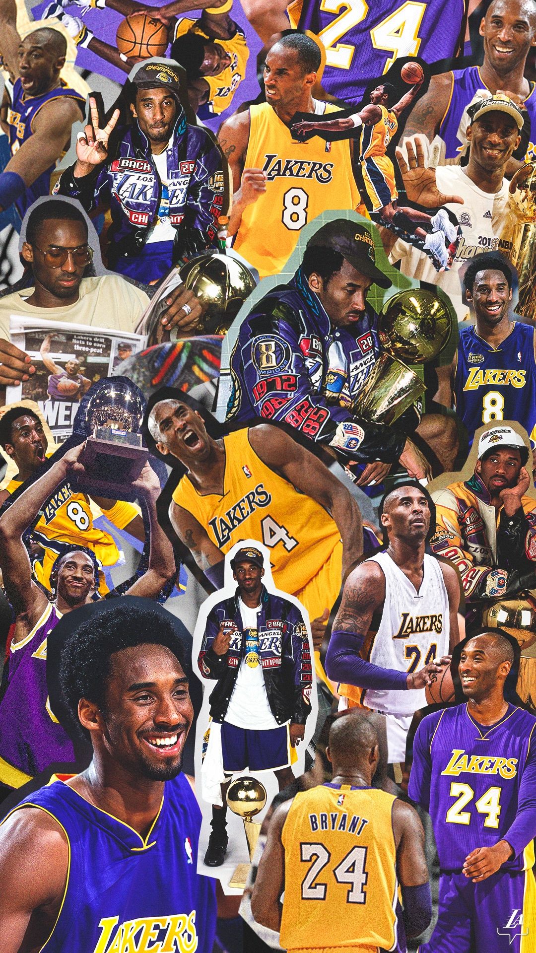 Fondo de pantalla de Kobe Bryant 1080x1920
