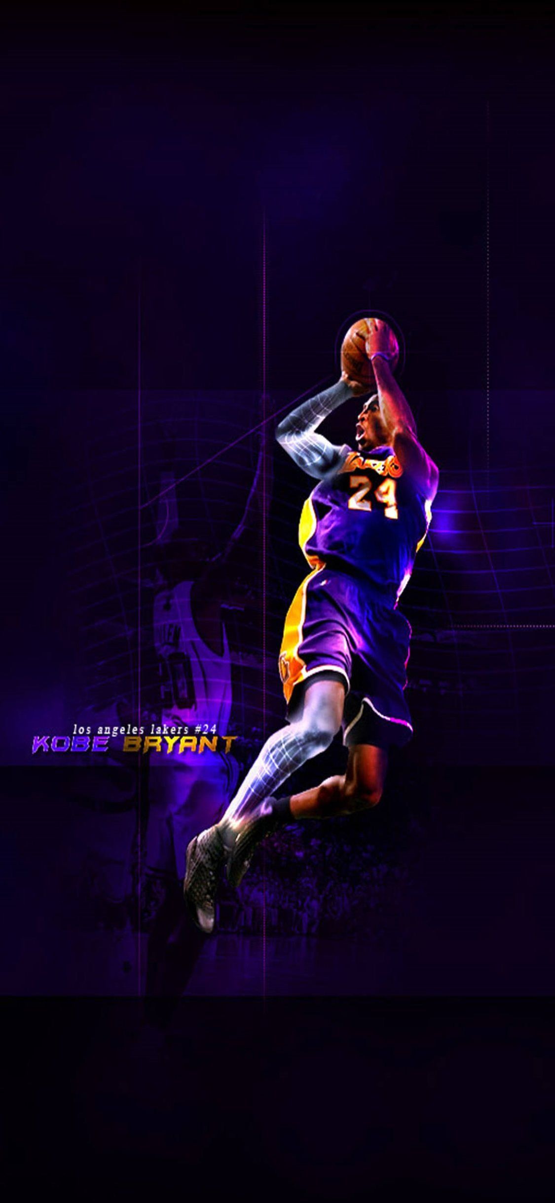 Fondo de pantalla de Kobe Bryant 1125x2436