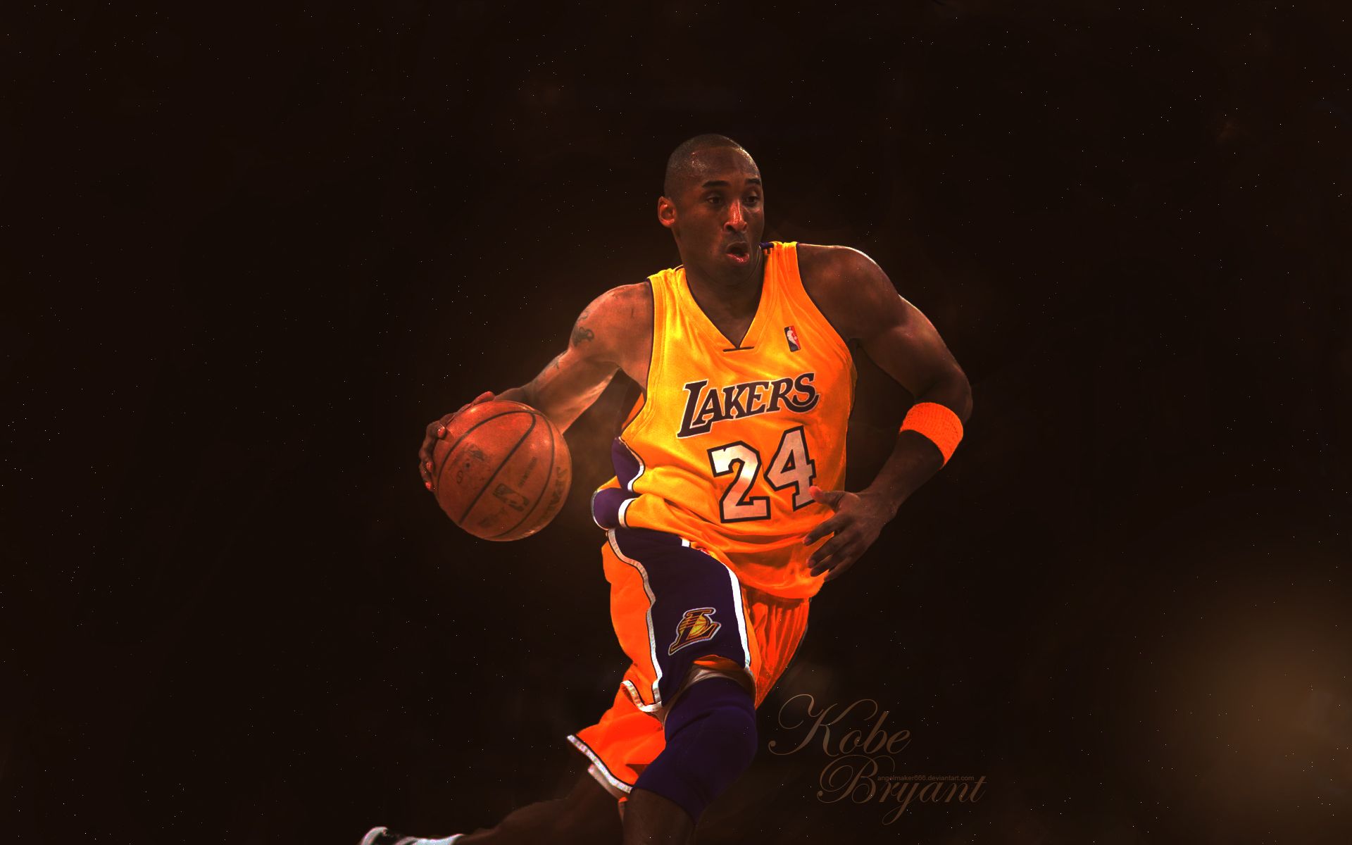 Fondo de pantalla de Kobe Bryant 1920x1200