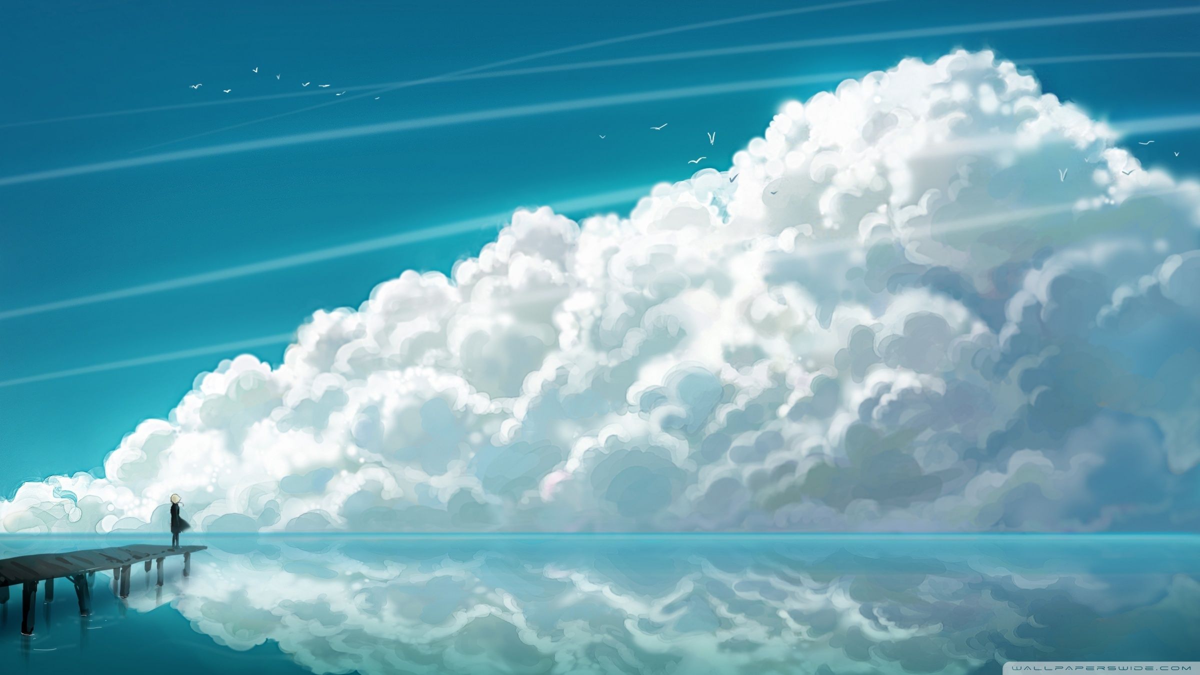 Sky Clouds ❤ Fondo de escritorio 4K HD para TV 4K Ultra HD • Doble