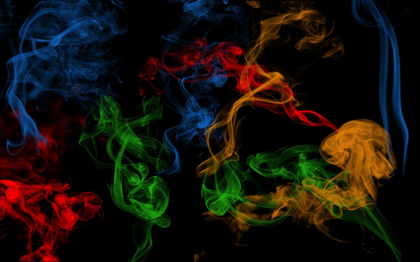 Fondo de pantalla de humo 1440x900
