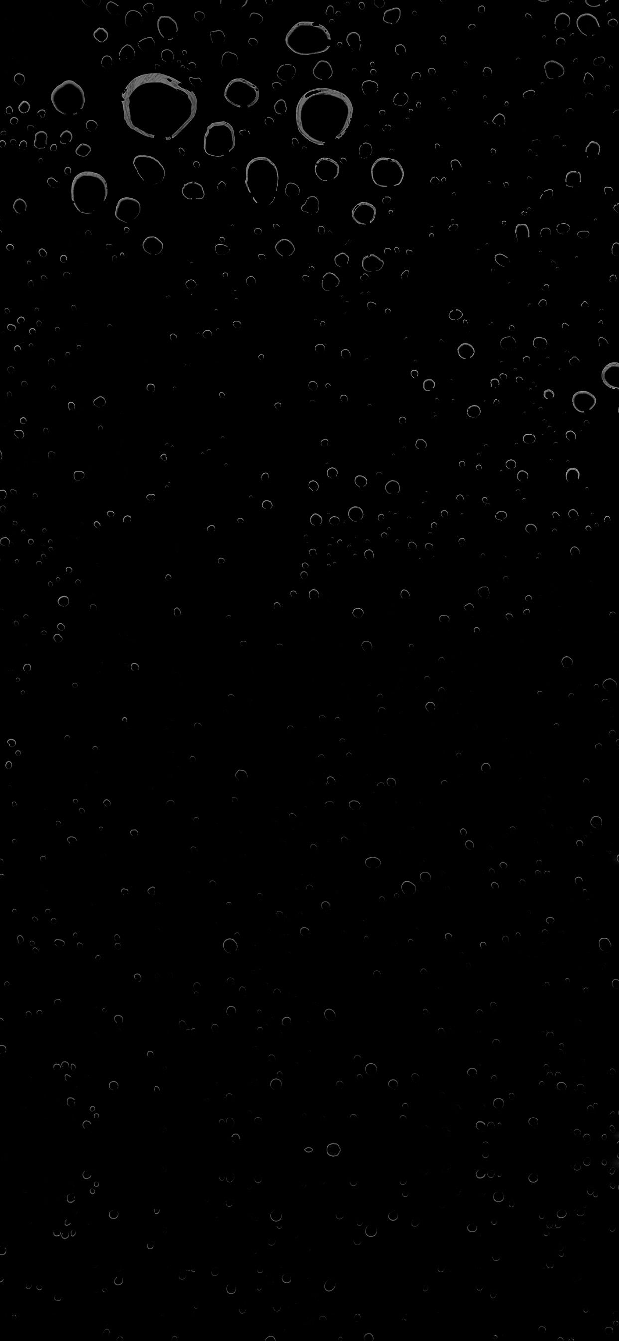 Fondo de pantalla  negro para iPhone 1242x2688