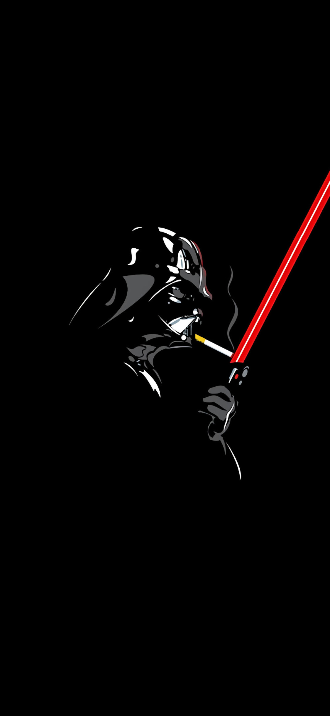 Fondo de pantalla  negro para iPhone 1125x2436